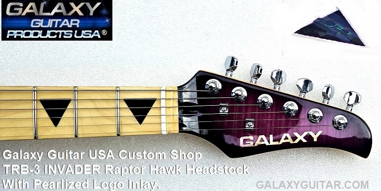 Galaxy Trans Blue Guitar